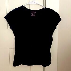 Isaac Mizrahi Black Baby Tee